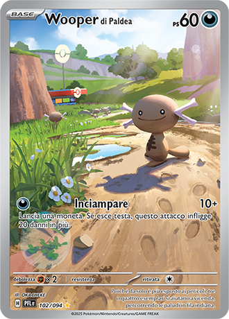Wooper di Paldea - 102/94 Fiamme Spettrali