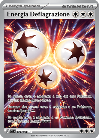 Energia Deflagrazione - 124/94 Fiamme Spettrali