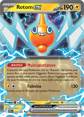 Rotom ex - 029/94 Fiamme Spettrali