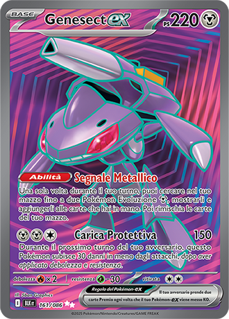 Genesect ex - 161/086 Luce Nera