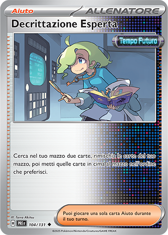 POKEBALL Decrittazione Esperta - 104/131 Evoluzioni Prismatiche