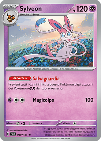 POKEBALL Sylveon - 040/131 Evoluzioni Prismatiche