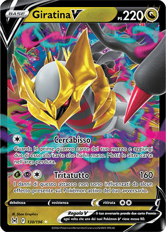 Giratina V - 130/196 Origine Perduta