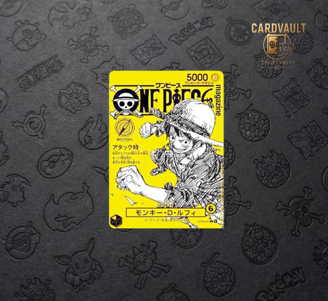 (PREORDER) One Piece Magazine Vol.21 – Monkey D. Luffy Yellow Promo ST29-001 (JAP)