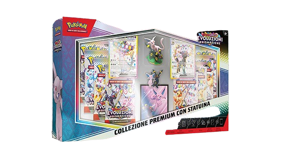 Collezione Premium con Statuina – Evoluzioni Prismatiche (IT)