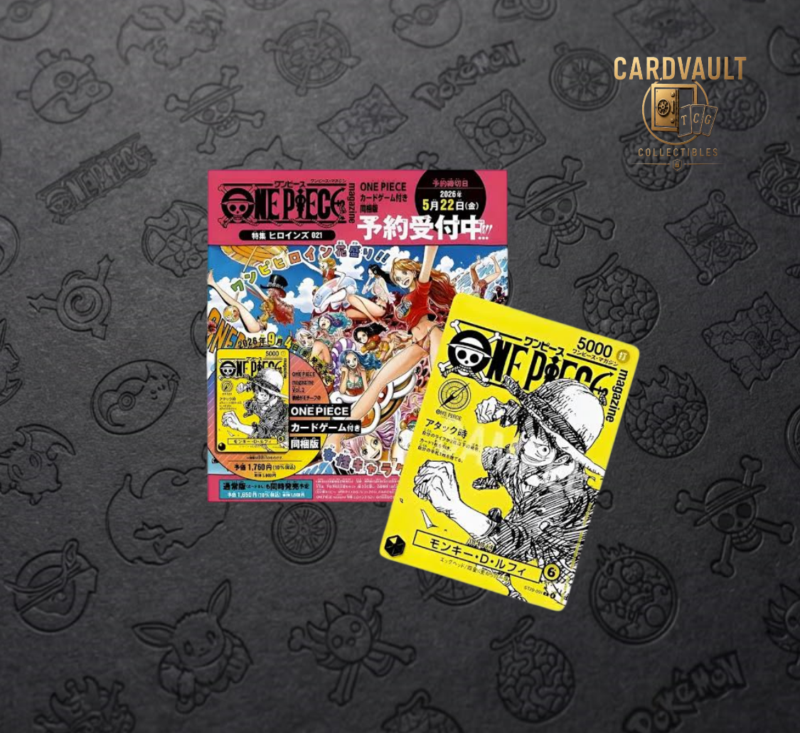 (PREORDER) One Piece Magazine Vol.21 – Monkey D. Luffy Yellow Promo ST29-001 (JAP)